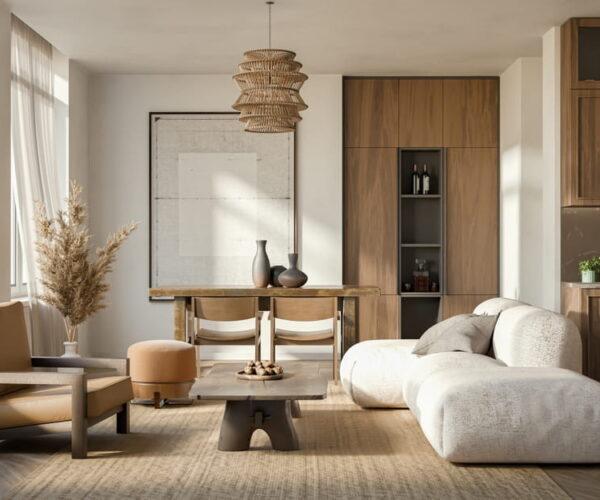 Accessoires minimalistes pour une ambiance intérieure élégante